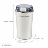 Esperanza EKC008W Macinacaffè bianco 160 W