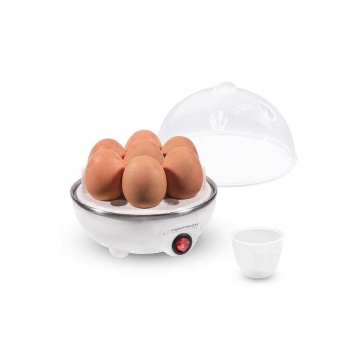 Esperanza EKE001 cuocitore per uova 7 uovo/a 350 W bianco