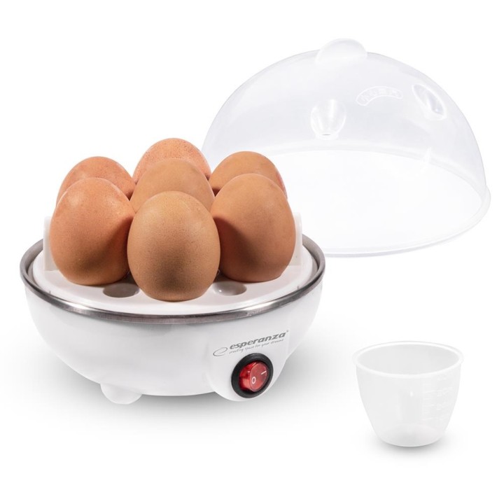 Esperanza EKE001 cuocitore per uova 7 uovo/a 350 W bianco