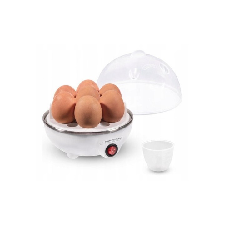 Esperanza EKE001 cuocitore per uova 7 uovo/a 350 W bianco