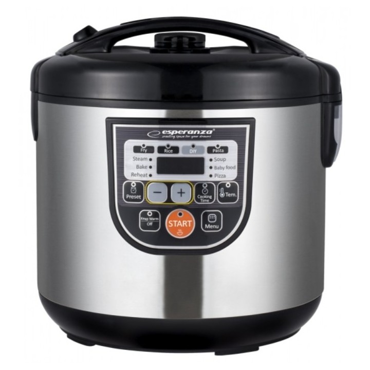 Esperanza EKG011 multicooker 5 L 860 W nero acciaio inossidabile