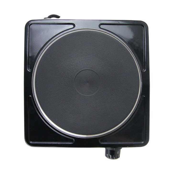 Esperanza EKH002K Piano cottura nero a piastre sigillate 1 zona