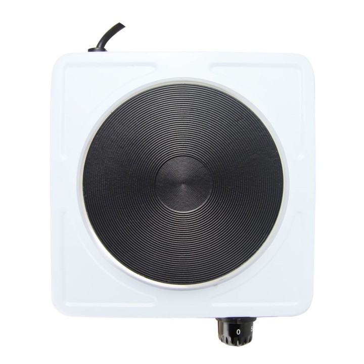 Esperanza EKH002W Piano cottura nero bianco da banco a piastre sigillate 1 zona