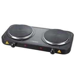 Esperanza EKH010K Piano cottura elettrico 2 zone cottura nero