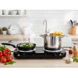 Esperanza EKH010K Piano cottura elettrico 2 zone cottura nero