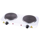 Esperanza EKH010W Piano cottura elettrico regolabile 2 zone cottura bianco