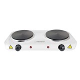 Esperanza EKH010W Piano cottura elettrico regolabile 2 zone cottura bianco