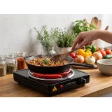 Esperanza EKH012K Fornello elettrico nero