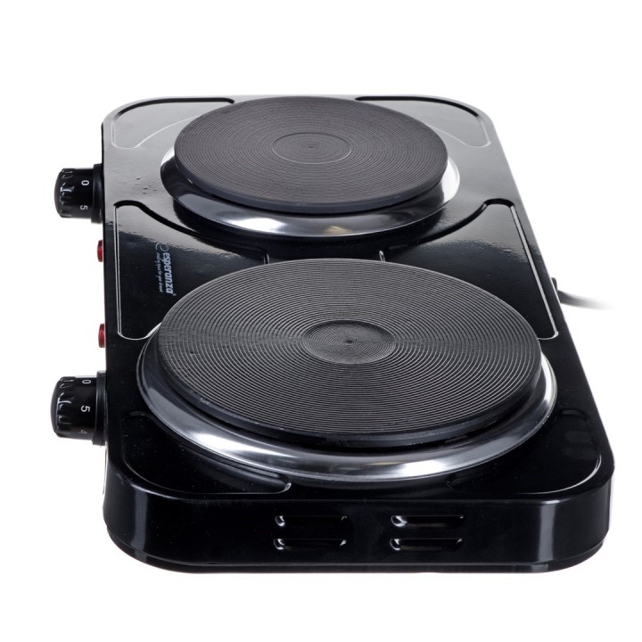 Esperanza EKH014K Piastra elettrica a 2 zone nero