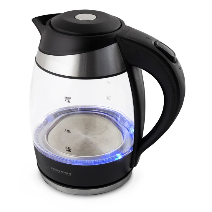 Esperanza EKK009 bollitore elettrico 1.8 L nero multicolore 2200 W