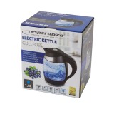 Esperanza EKK009 bollitore elettrico 1.8 L nero multicolore 2200 W