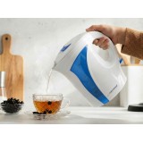 Esperanza EKK018B Bollitore elettrico 1.7 L bianco / blu