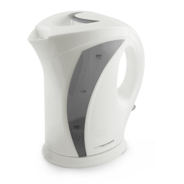 Esperanza EKK018E Bollitore elettrico 1.7 L bianco / grigio