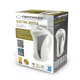 Esperanza EKK018E Bollitore elettrico 1.7 L bianco / grigio