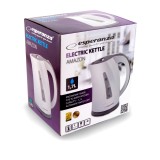 Esperanza EKK022 bollitore elettrico 1.7 L 2200 W grigio bianco