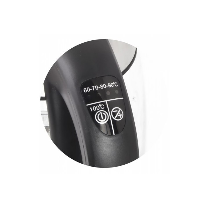 Esperanza EKK026 bollitore elettrico 1.7 L 2200 W nero trasparente