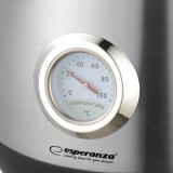 Esperanza EKK029 Bollitore elettrico 1.7 L 2200 W Nero Acciaio