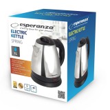 Esperanza EKK116X Bollitore elettrico 1 L 1350 W Inox