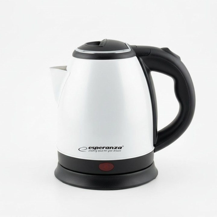 Esperanza EKK128W Bollitore elettrico 1 L nero bianco 1350 W