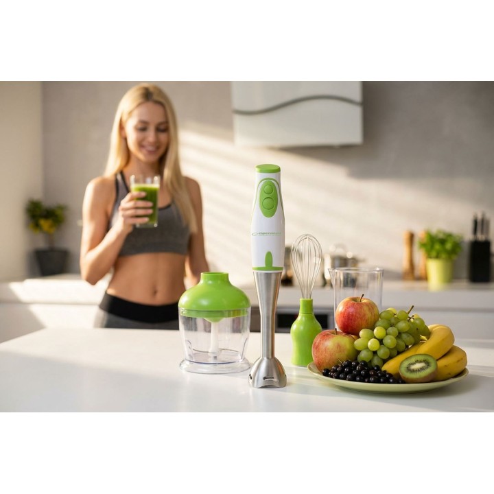 Esperanza EKM003G frullatore 0.75 L Frullatore a immersione verde bianco 450 W