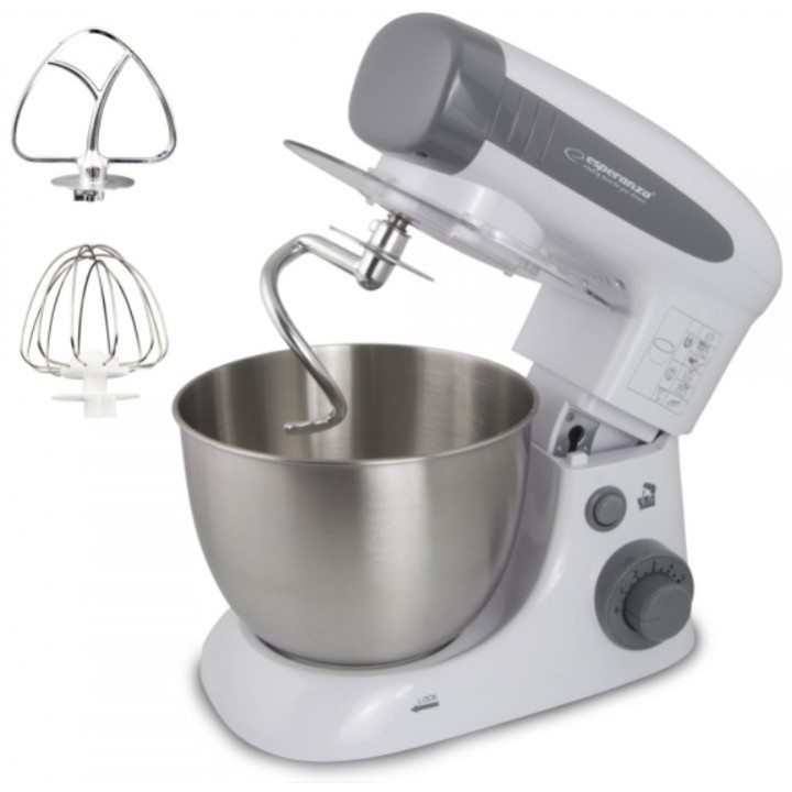 Esperanza EKM024 mixer impastatrice 800 W grigio