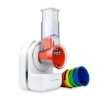 Esperanza EKM027 grattugia/spiralizzatore elettrico plastica bianca