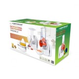 Esperanza EKM027 grattugia/spiralizzatore elettrico plastica bianca