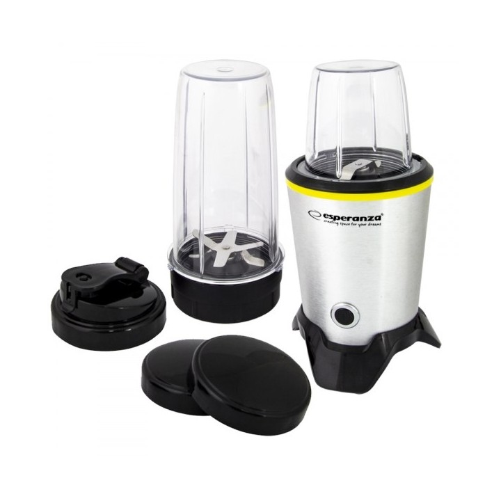 Esperanza EKM028 frullatore frullatore da tavolo 1000 W nero acciaio inossidabile