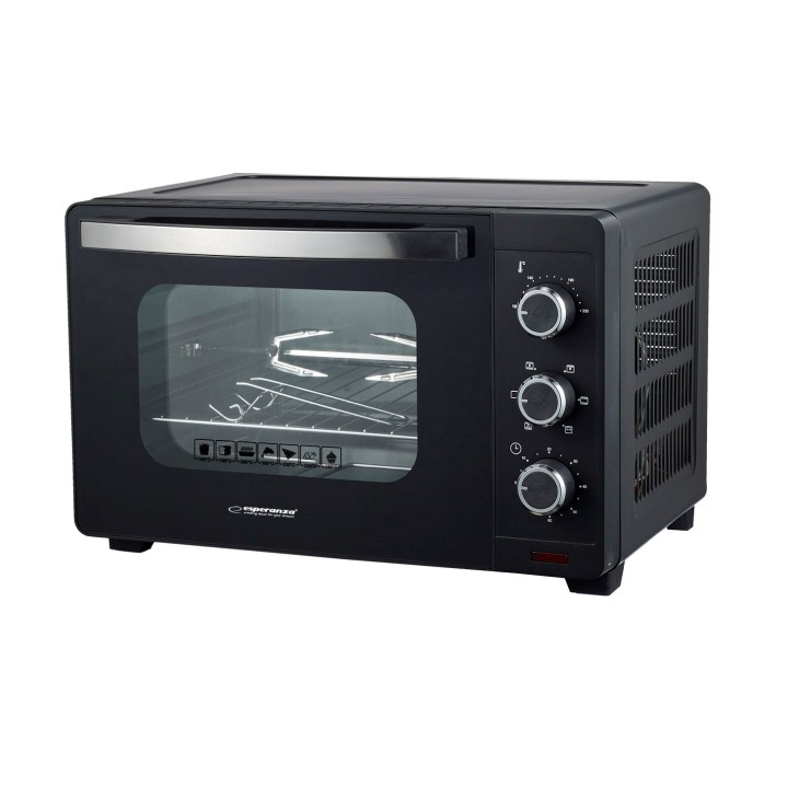 Esperanza EKO006N Mini Forno con convezione e spiedo 25 l 1600W nero