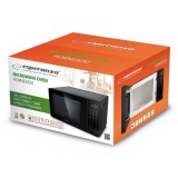 Esperanza EKO009 Microonde Microonde Solo nero da piano cottura 20 L 700 W