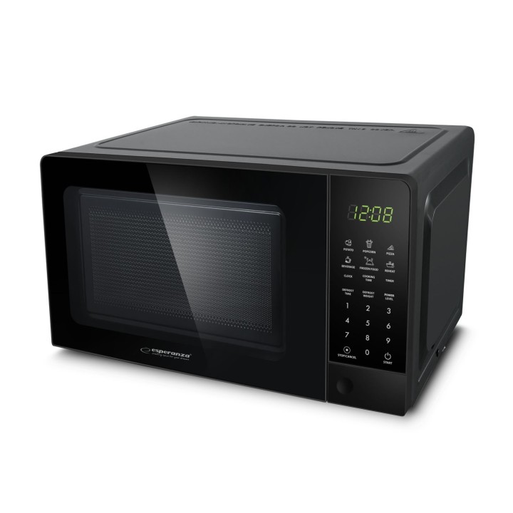 Esperanza EKO009 Microonde Microonde Solo nero da piano cottura 20 L 700 W