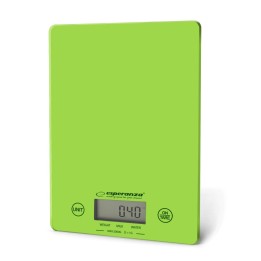 Esperanza EKS002G bilancia da cucina bilancia da cucina elettronica verde giallo da bancone rettangolare