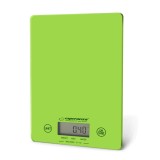 Esperanza EKS002G bilancia da cucina bilancia da cucina elettronica verde giallo da bancone rettangolare