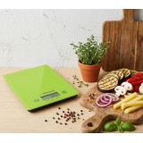 Esperanza EKS002G bilancia da cucina bilancia da cucina elettronica verde giallo da bancone rettangolare
