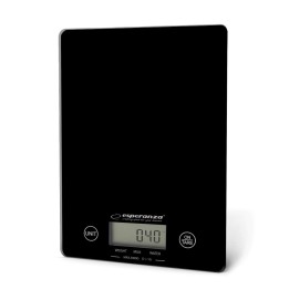 Esperanza EKS002K bilancia da cucina elettronica nero da tavolo rettangolare
