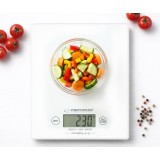 Esperanza EKS002W bilancia da cucina bianco da bancone rettangolare bilancia da cucina elettronica