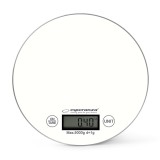 Esperanza EKS003W bilancia da cucina elettronica bianco rotonda