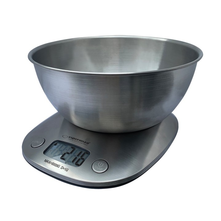 Esperanza EKS008 Bilancia da cucina elettronica con ciotola