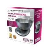 Esperanza EKS008 Bilancia da cucina elettronica con ciotola