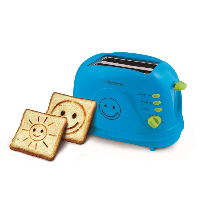 Esperanza EKT003B Tostapane 750 W blu