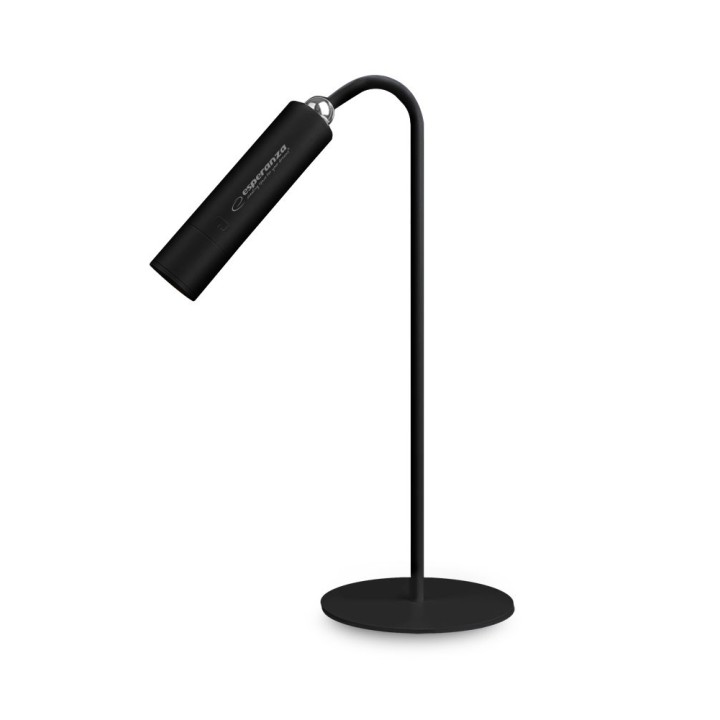 Esperanza ELD118K LED lampada da tavolo 3in1 nero
