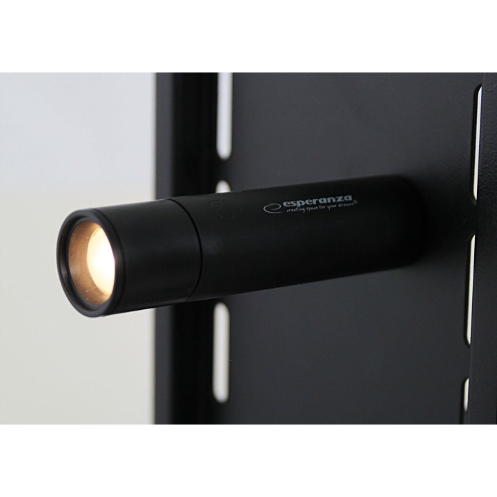 Esperanza ELD118K LED lampada da tavolo 3in1 nero