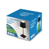 Esperanza ELD119K LED lampada da tavolo nero