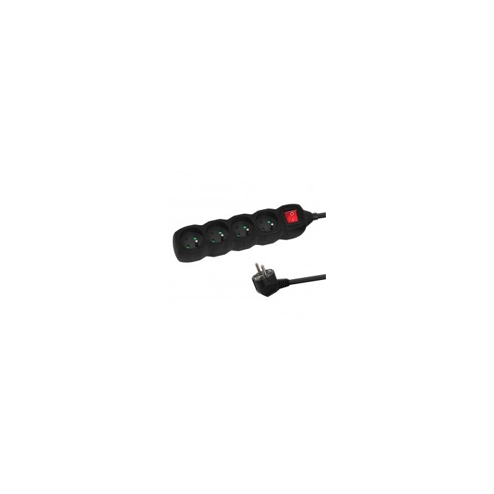 Esperanza ELK213K Prolunga 3 m 4 AC prese interno nero