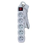 Esperanza ELK214W Prolunga 1.5 m 5 AC prese interno bianco