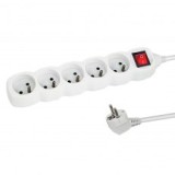 Esperanza ELK215W Prolunga 3 m 5 AC prese interno bianco