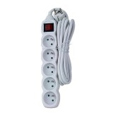 Esperanza ELK215W Prolunga 3 m 5 AC prese interno bianco