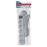 Esperanza ELK215W Prolunga 3 m 5 AC prese interno bianco