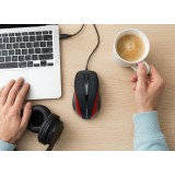 Esperanza EM102R Mouse USB Type-A Ottico 800 DPI