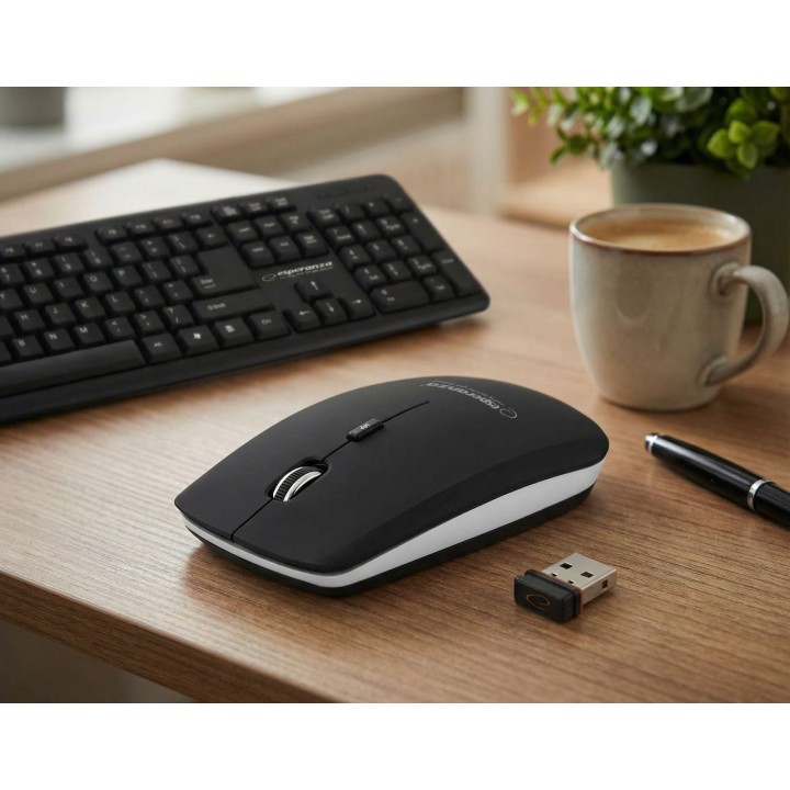 Esperanza EM120K mouse RF wireless ottico 1600 DPI